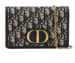 Montaigne Crossbody, Canvas, Oblique, 08-BO-0291, DB/S,3*